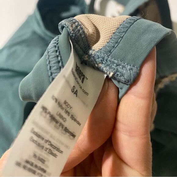 WEISSMAN solo Dance Costume 2 piece Sage green MT10241 S9771 top skirt SA adult - Picture 10 of 13